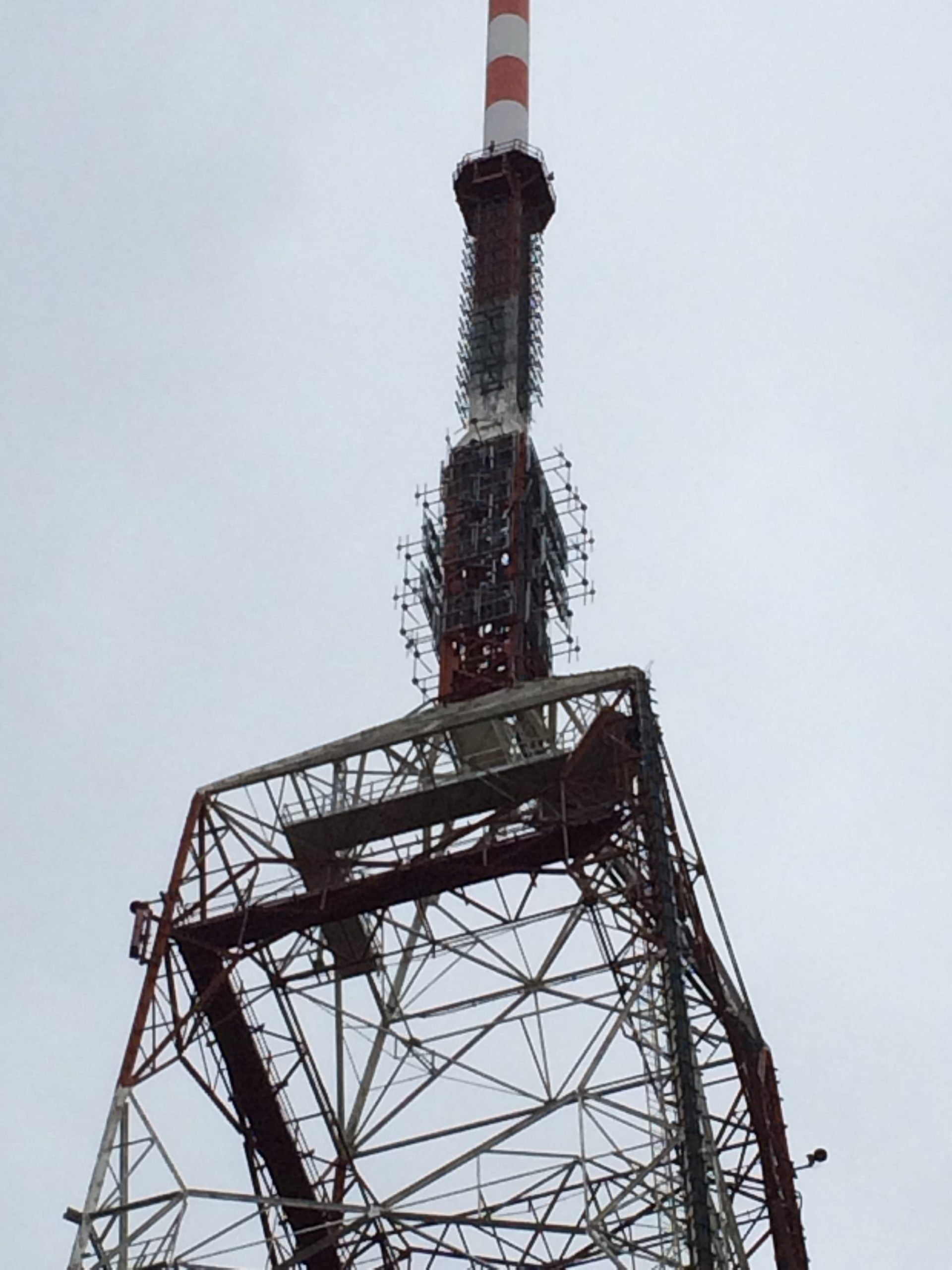 New FM antenna system at Martina Franca station, Martina Franca, Italy